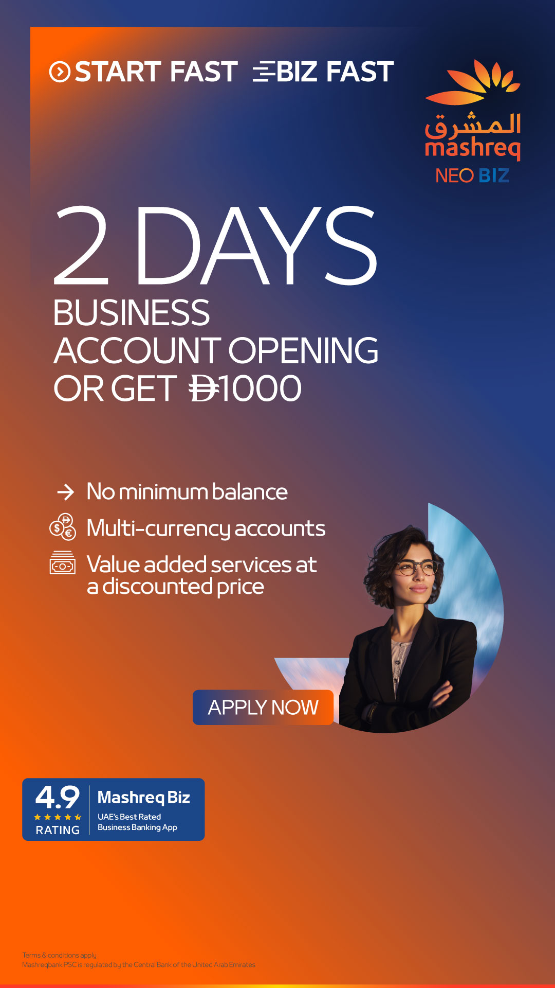 Mashreq Facebook ad