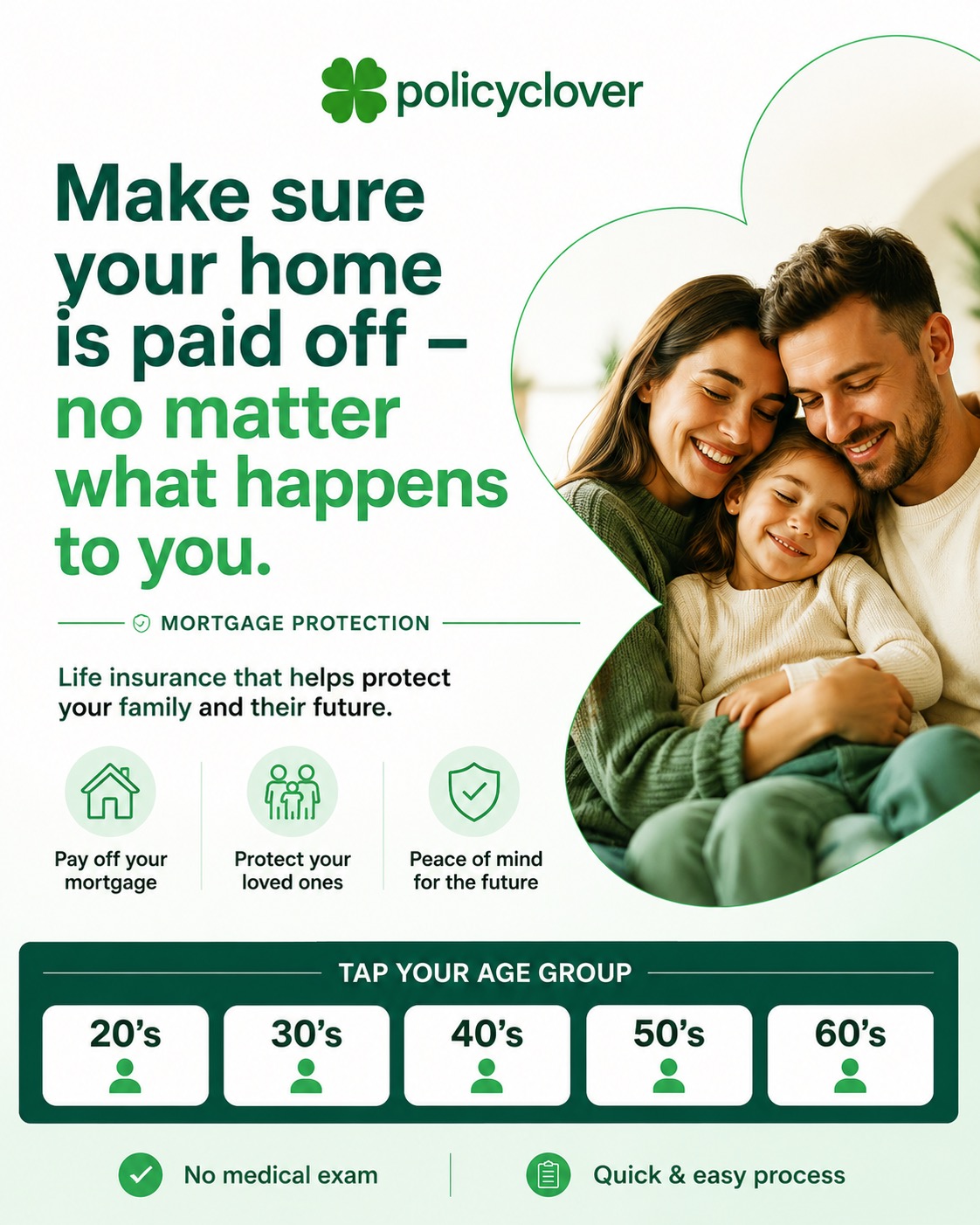 PolicyClover Facebook ad