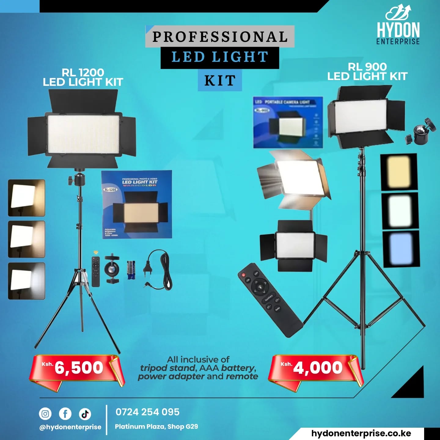Hydon Enterprise Facebook ad: Level Up Your Content Creation!