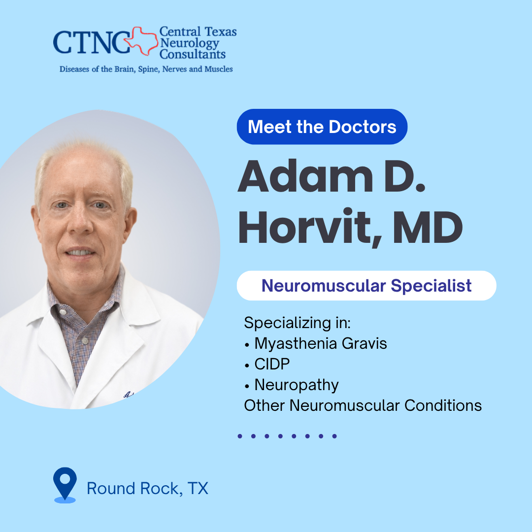 Central Texas Neurology Consultants Facebook ad: Expert Neuromuscular Care