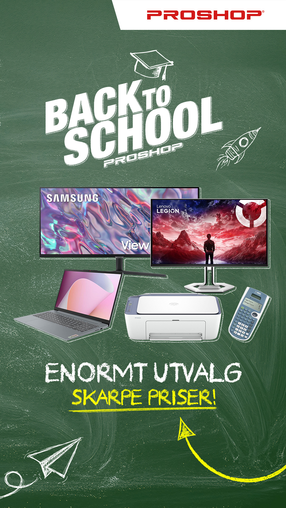 Proshop Facebook ad