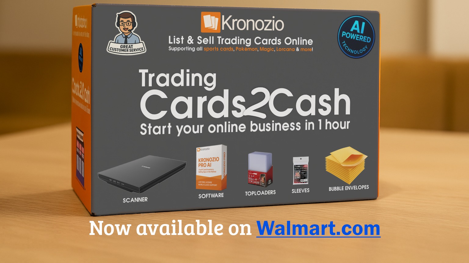 Kronozio Facebook ad: AI Business-in-a-Box