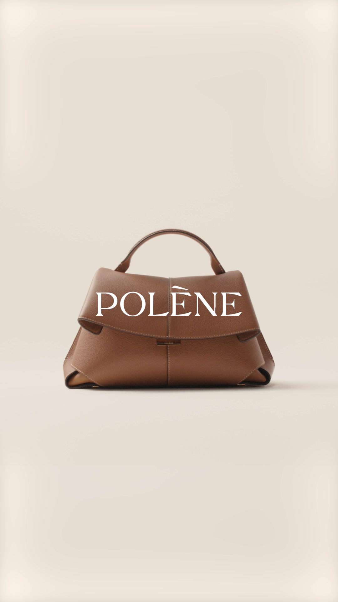 Polène Facebook ad: Polène | Bag - Mokki Mini - Textured Camel