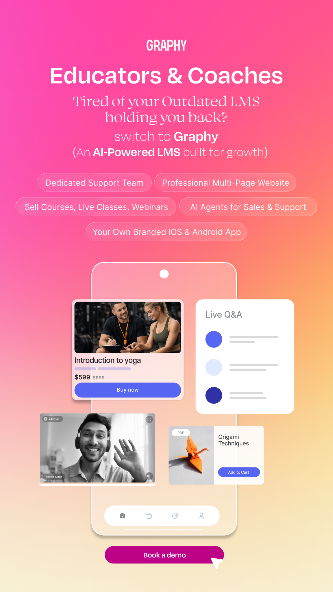 Graphy Facebook ad