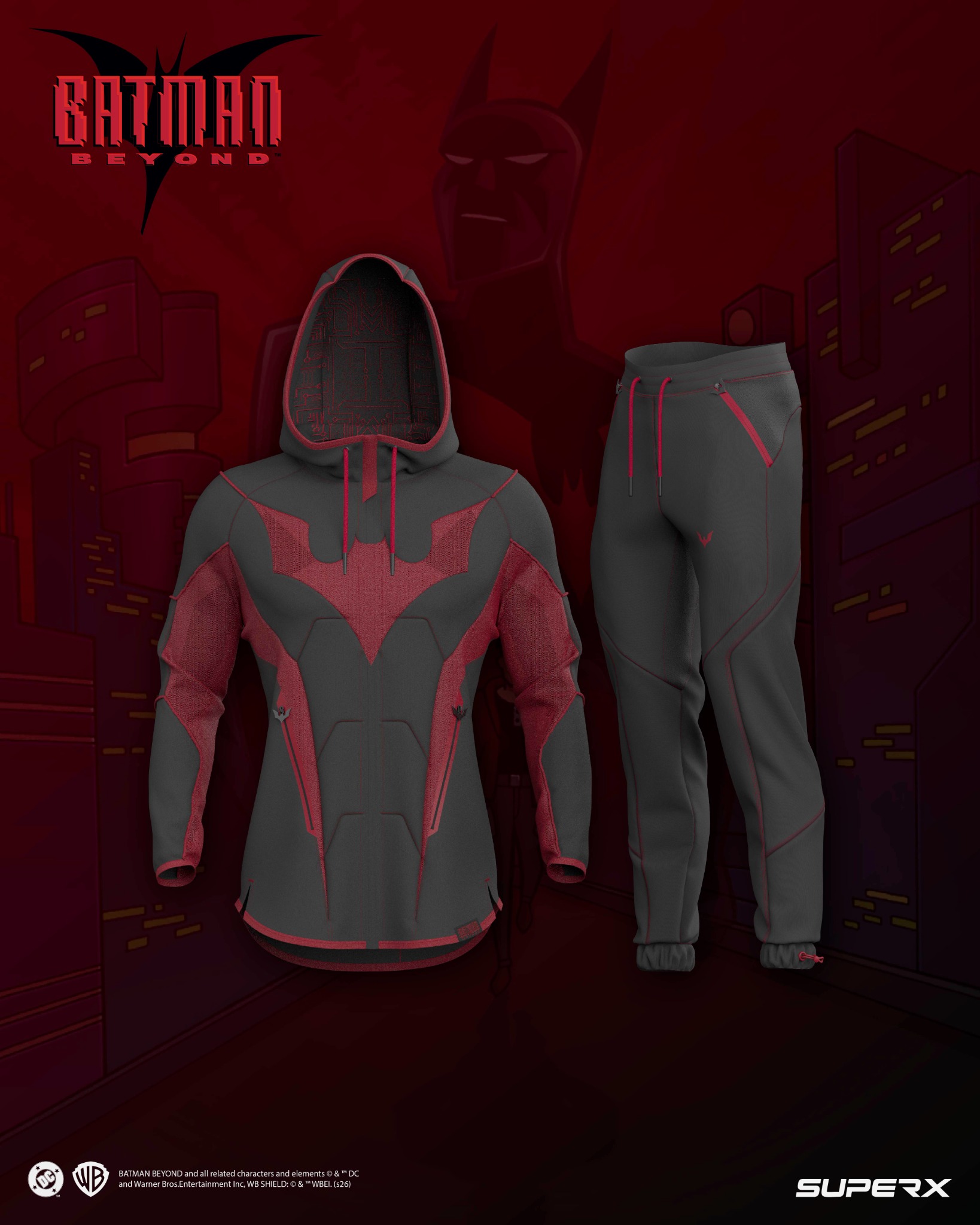 SuperX Facebook ad: Train Like Batman