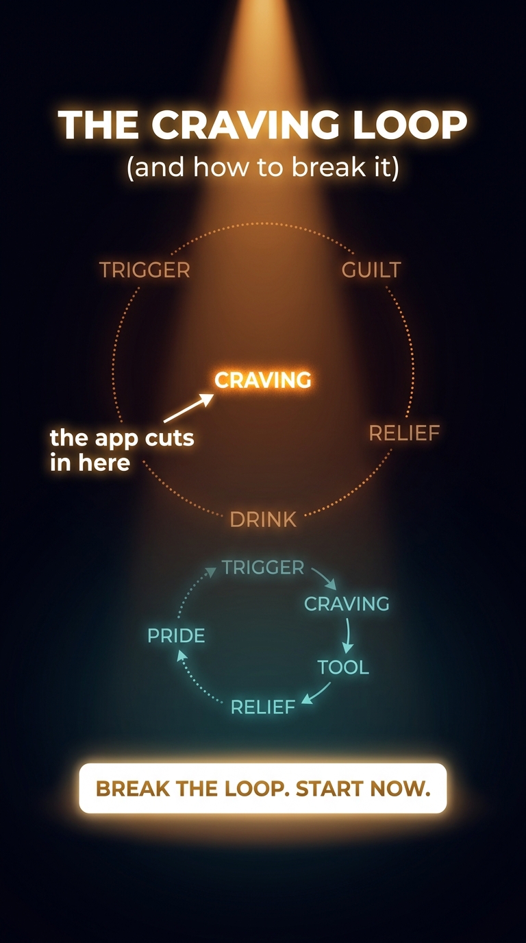 Mindful Drinking Community Facebook ad