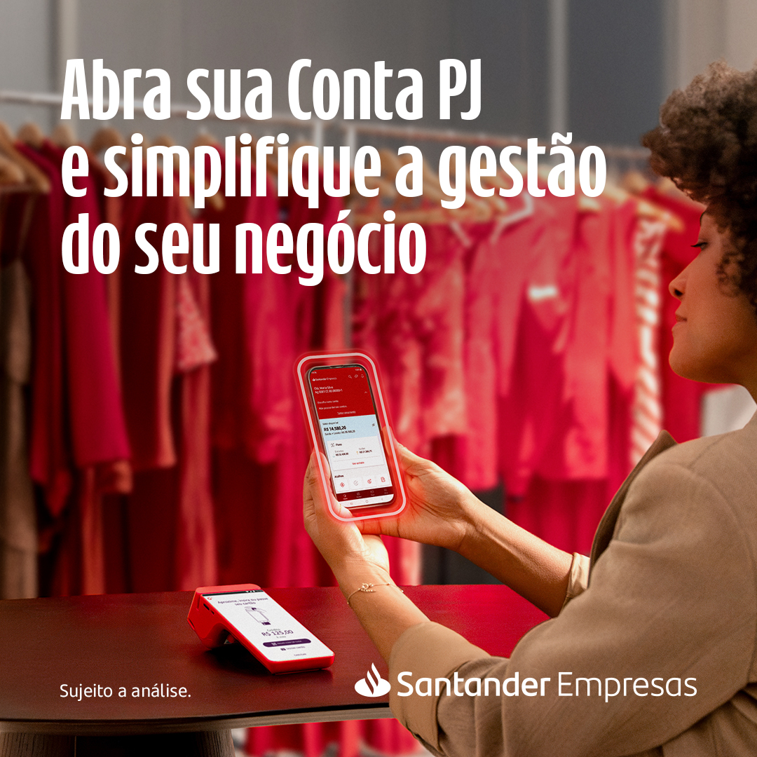 Santander Empresas Brasil Facebook ad