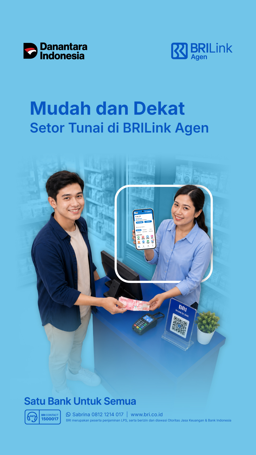 BANK BRI Facebook ad from Jul 7, 2026