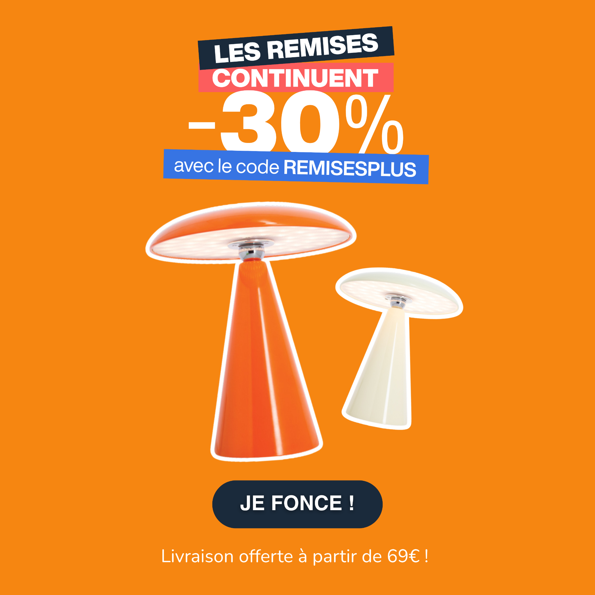 Xanlite Facebook ad: -30% sur tout Xanlite avec REMISESPLUS