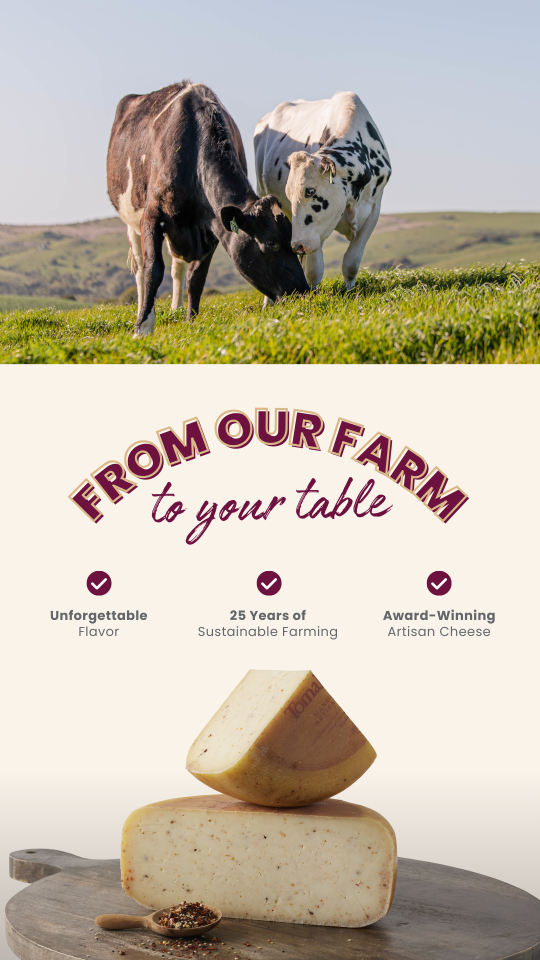 Point Reyes Farmstead Cheese Facebook ad