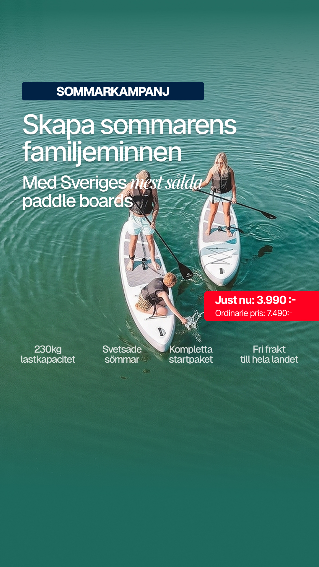 Söderkajak Facebook ad from Jun 3, 2026