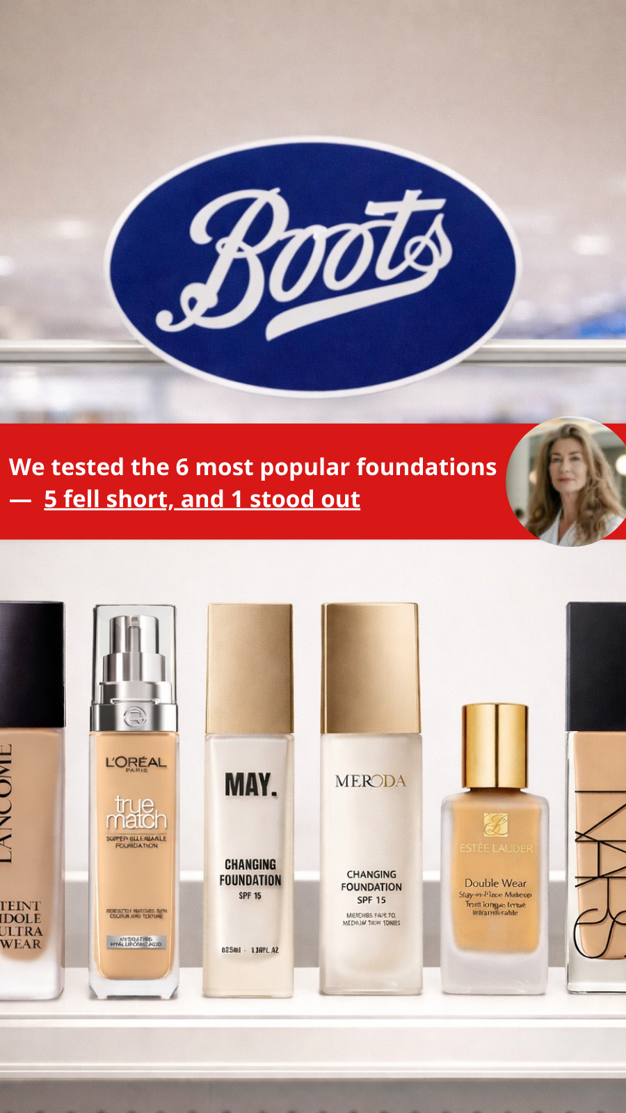 Beautyblogcommunity Facebook ad: The Foundation That Beat the Big Brands
