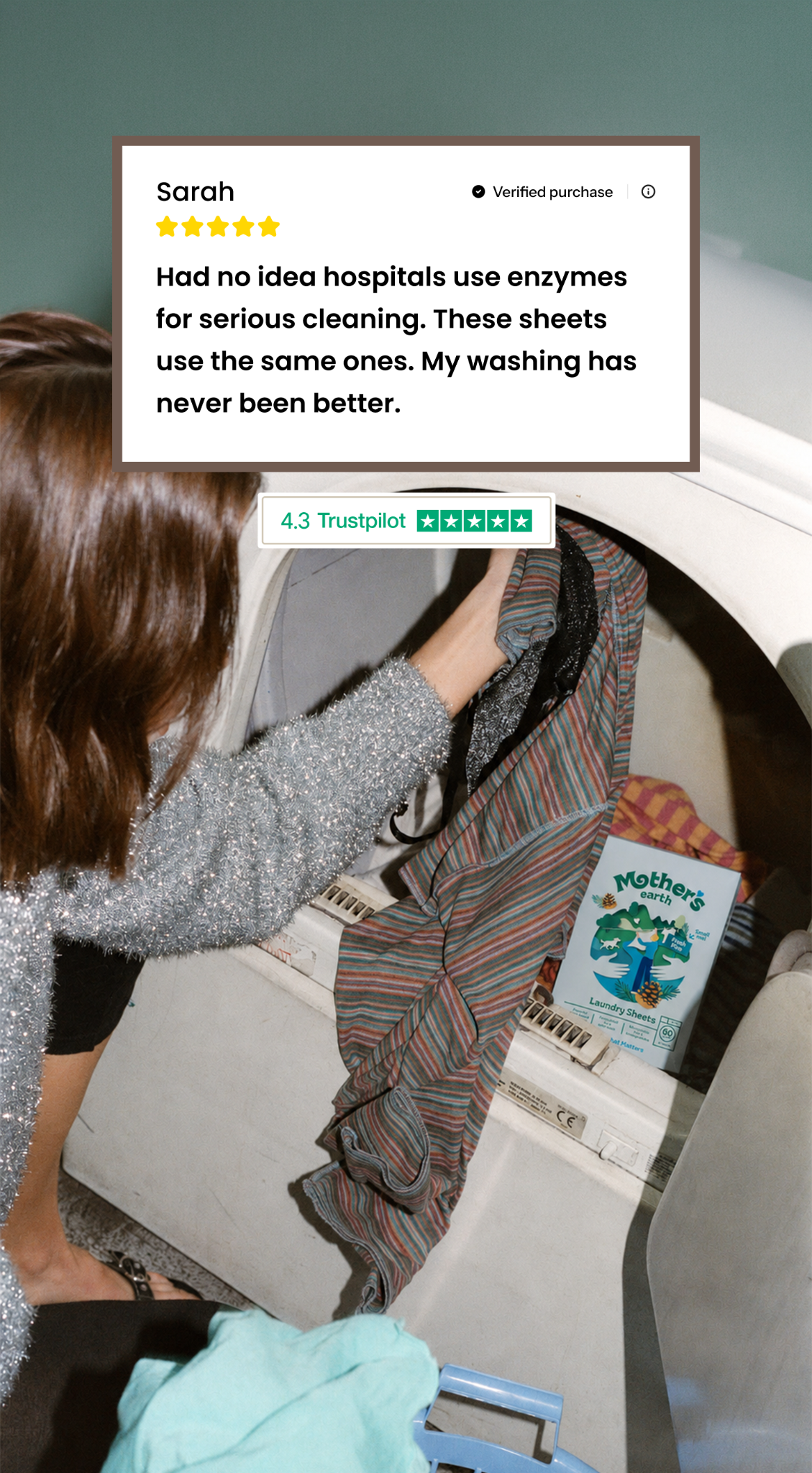 Mothers Earth Facebook ad