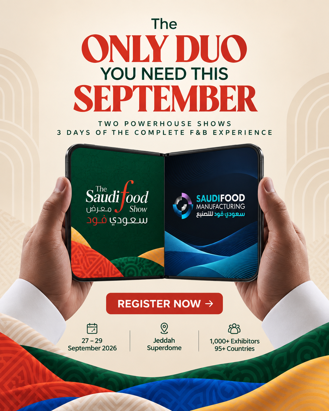 SaudiFood Manufacturing Facebook ad: Discover Your Next Best Seller