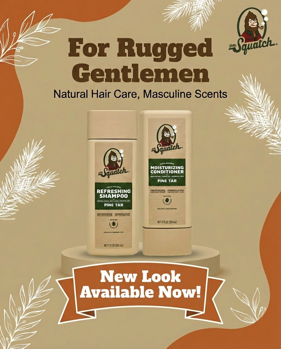 Dr. Squatch Facebook ad