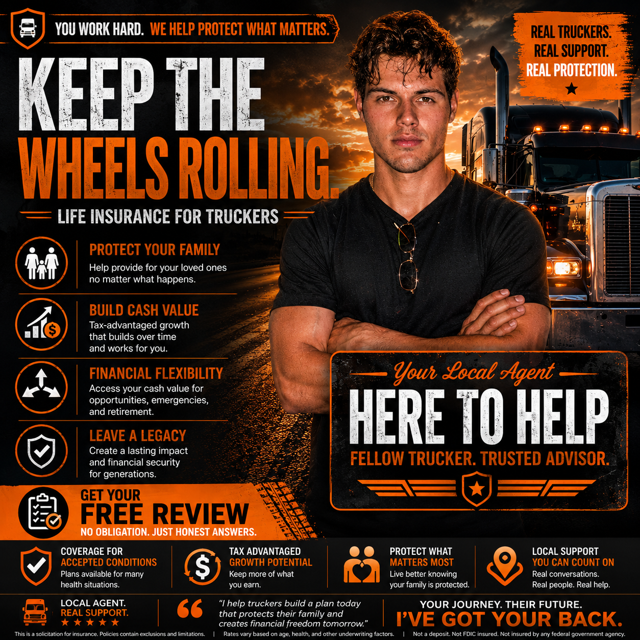 American Trucker Association Facebook ad from May 21, 2026
