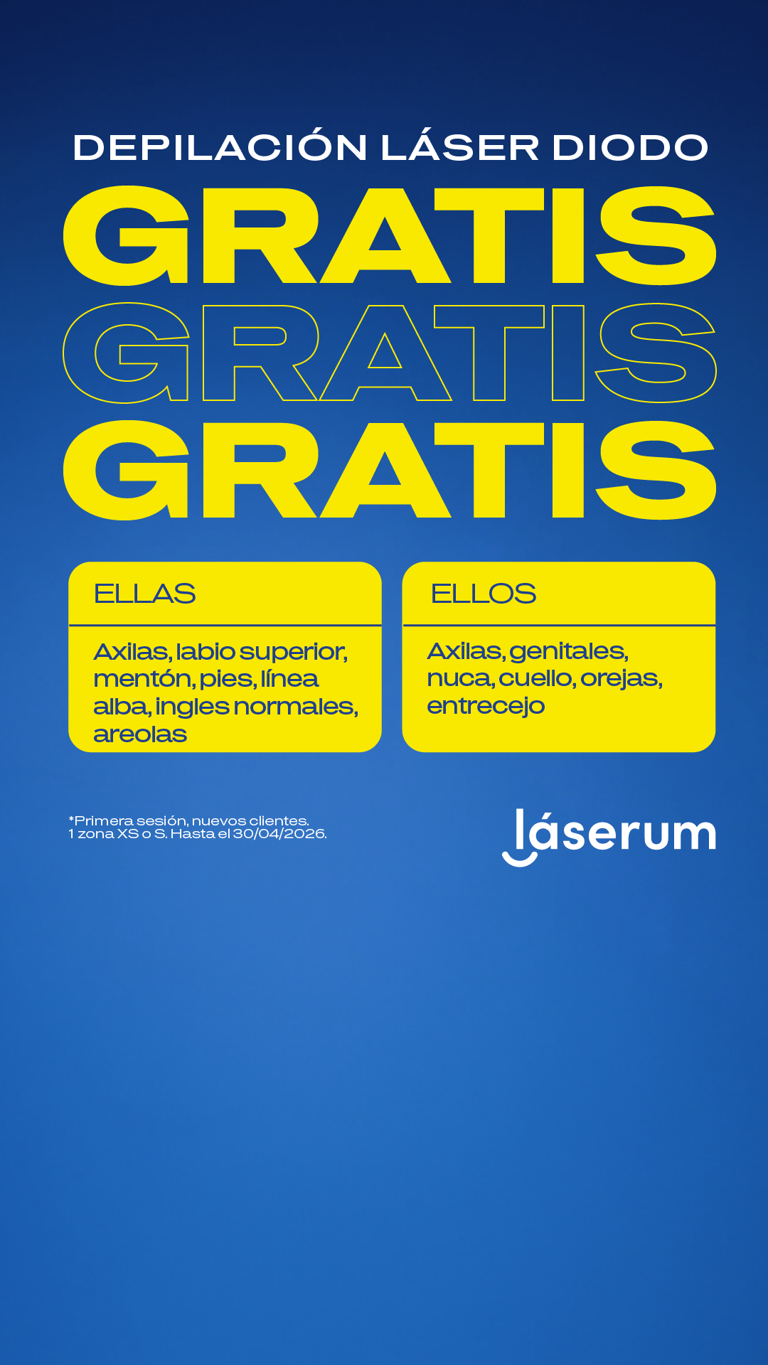 Láserum Facebook ad
