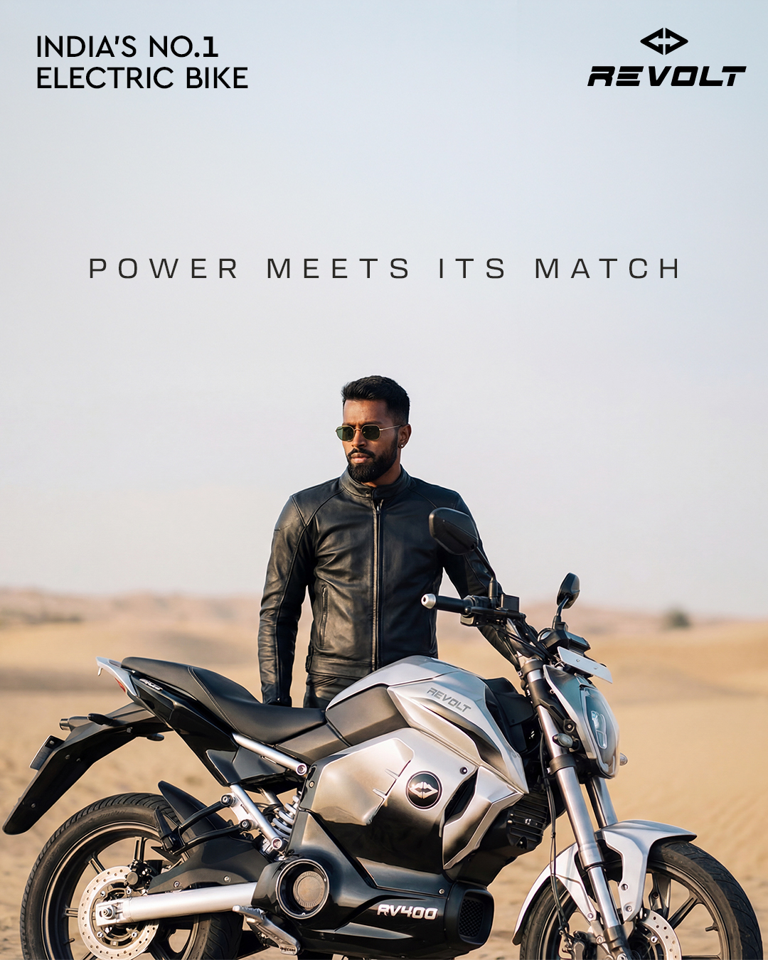 Revolt Motors Facebook ad: From the first pulse, you knew something was…