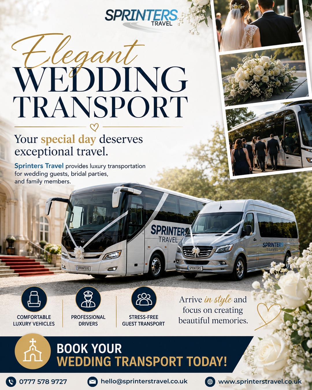 Sprinters Travel ltd Facebook ad