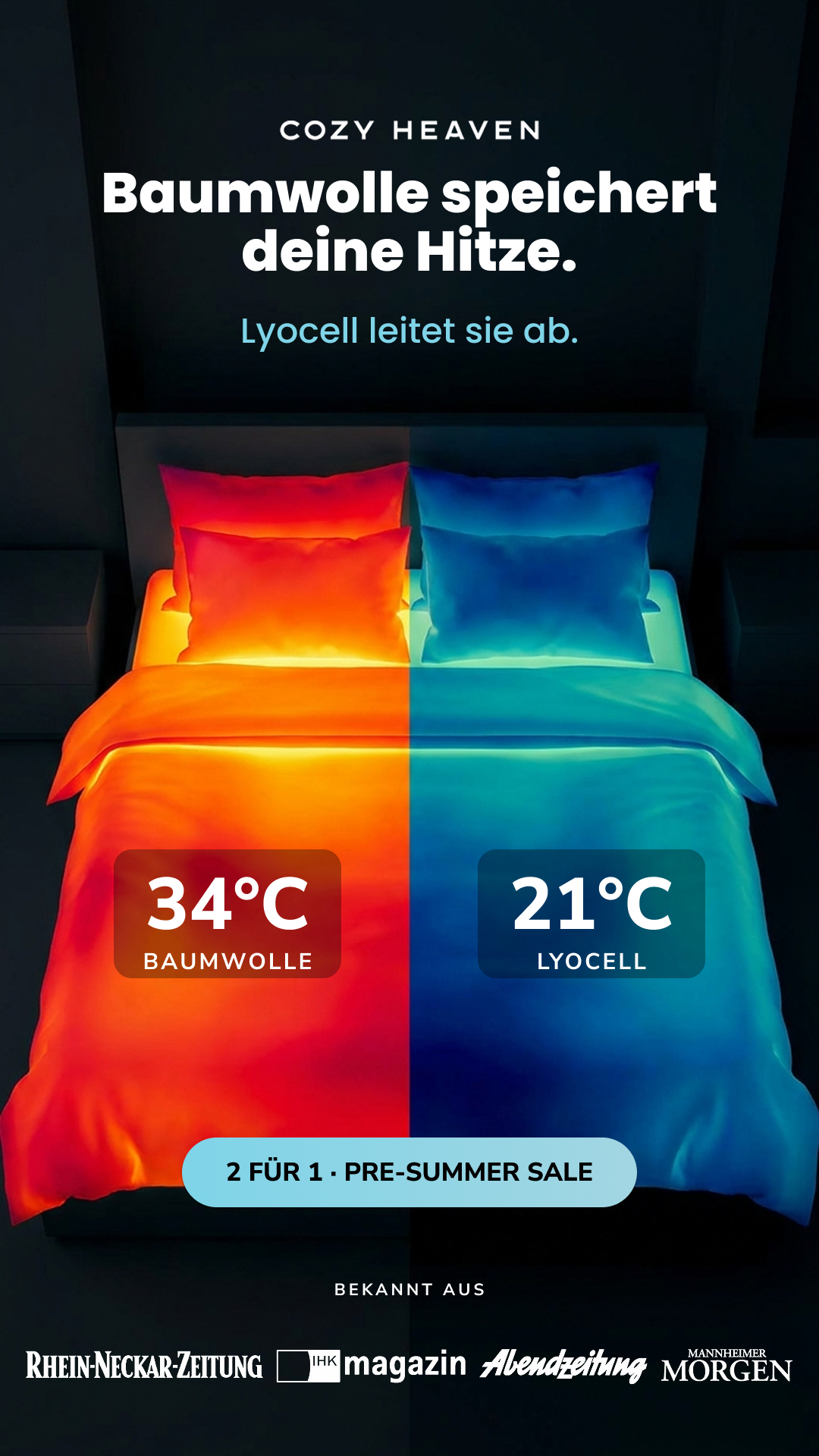COZY HEAVEN Facebook ad from Jun 15, 2026