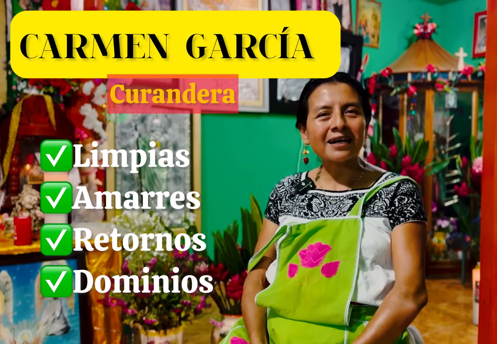 C. Carmen Garcia Facebook ad: Te puedo ayudar