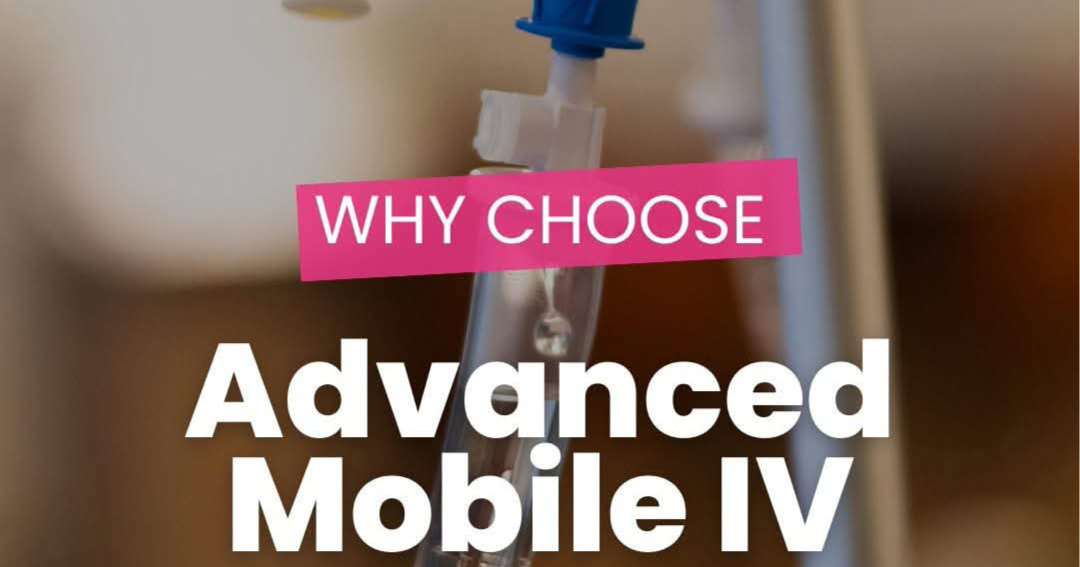 Advanced Mobile IV South Carolina Facebook ad: Mobile IV Therapy, delivered to you