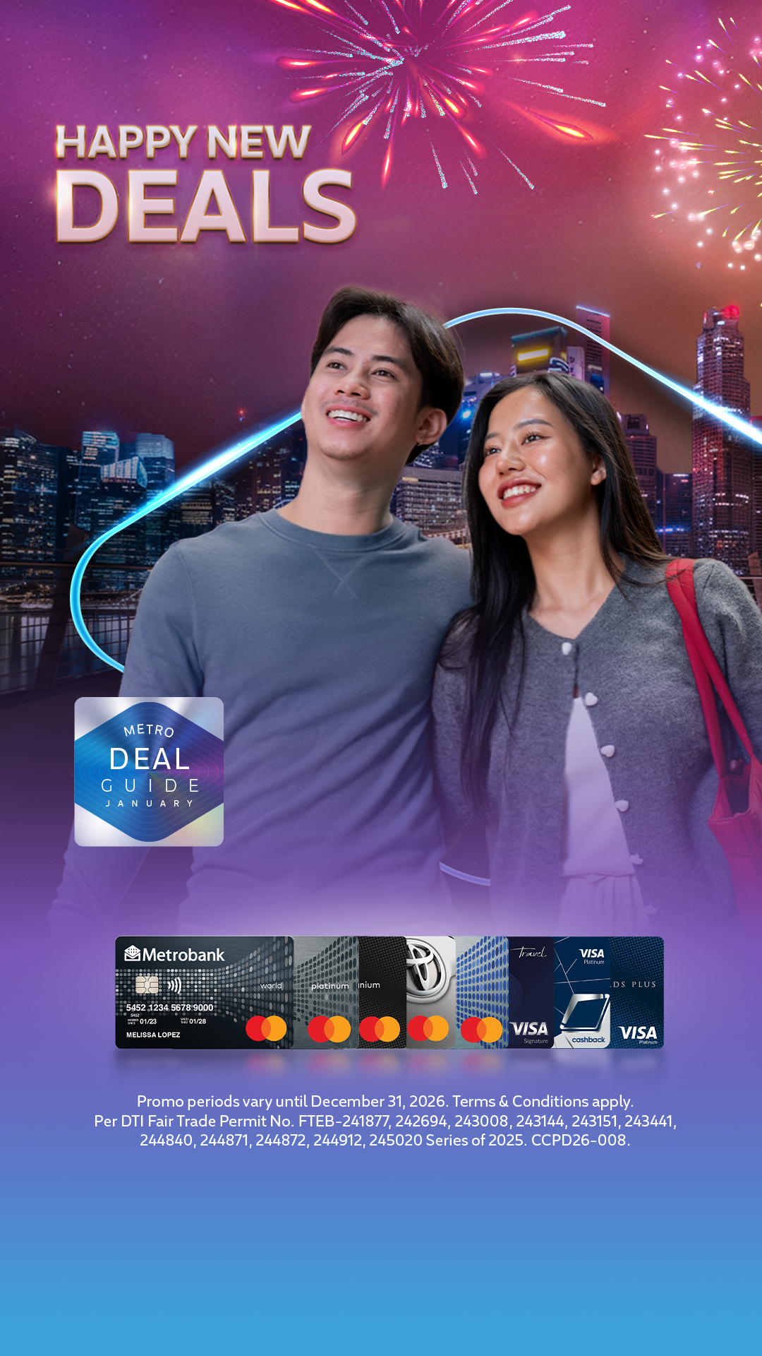 Metrobank Card Facebook ad
