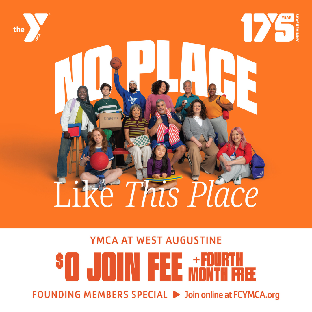 First Coast YMCA Facebook ad from Feb 14, 2026