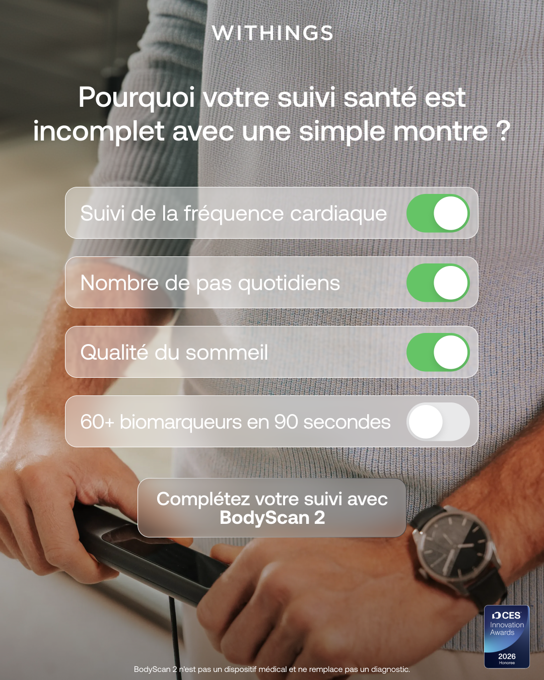 Withings Facebook ad from Jul 22, 2026