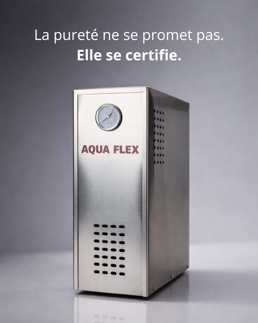 Aqua Brio Facebook ad: Osmoseur Aqua Flex, élimine les PFAS et autres possibles…
