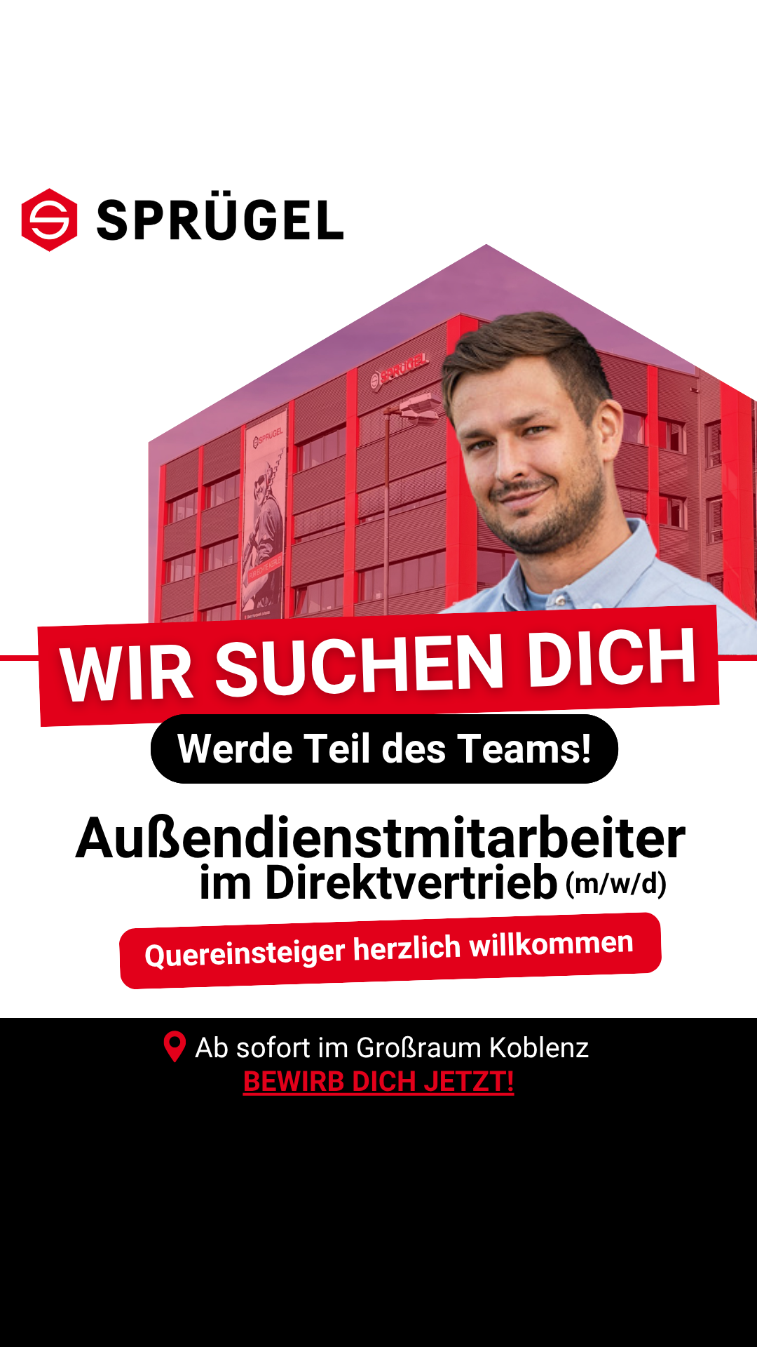 Deine neue Karriere Facebook ad
