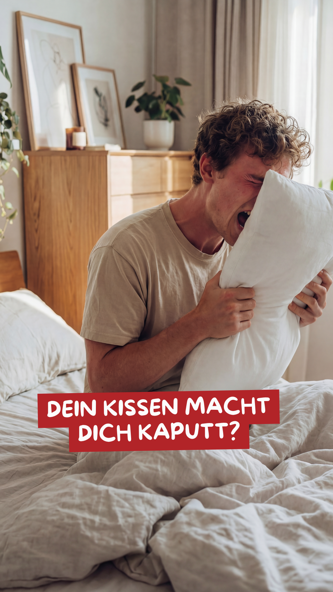 elsa Schweiz AG Facebook ad: Die Wissenschaft von erholsamem Schlaf.