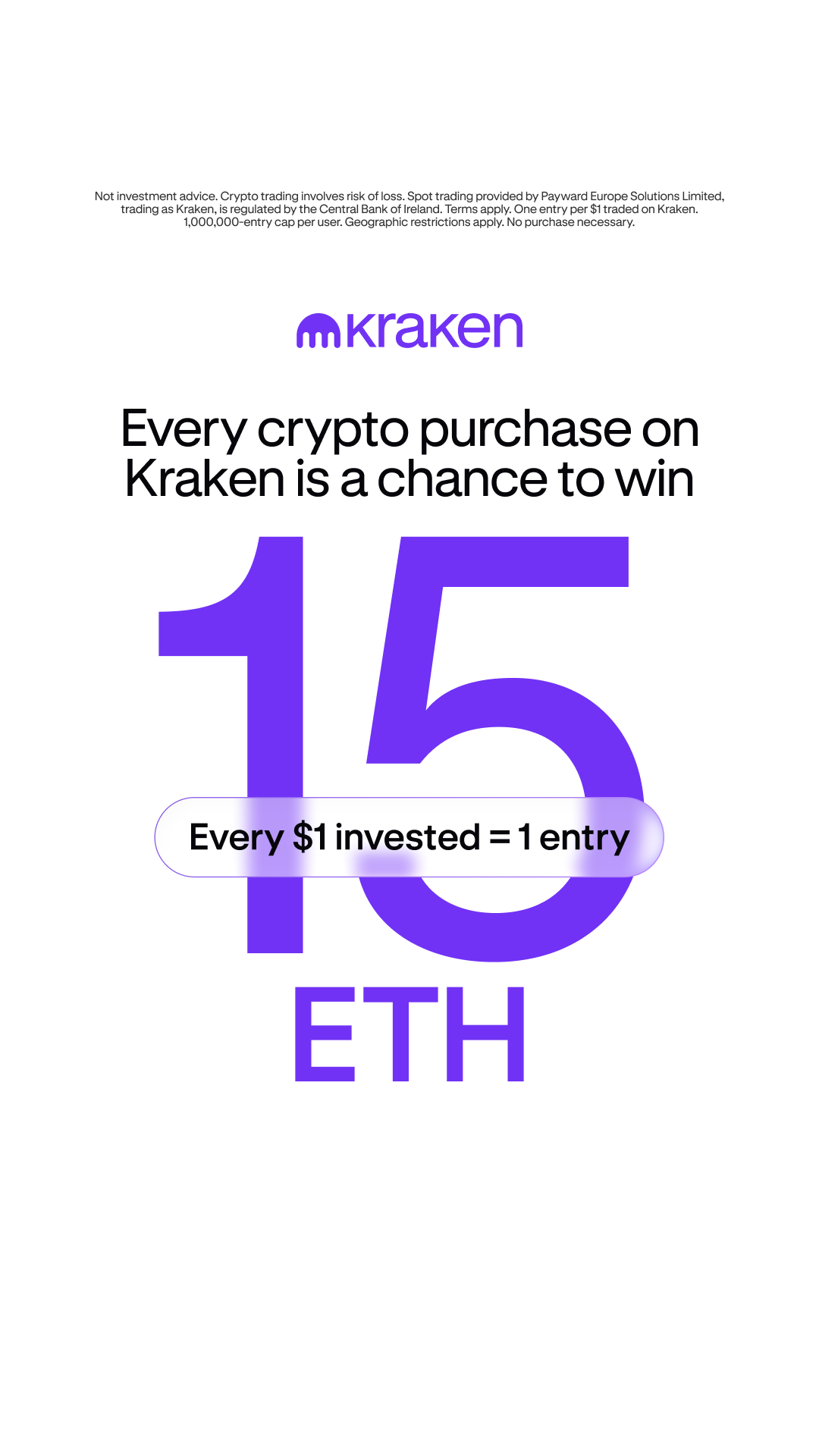 Kraken Digital Asset Exchange Facebook ad
