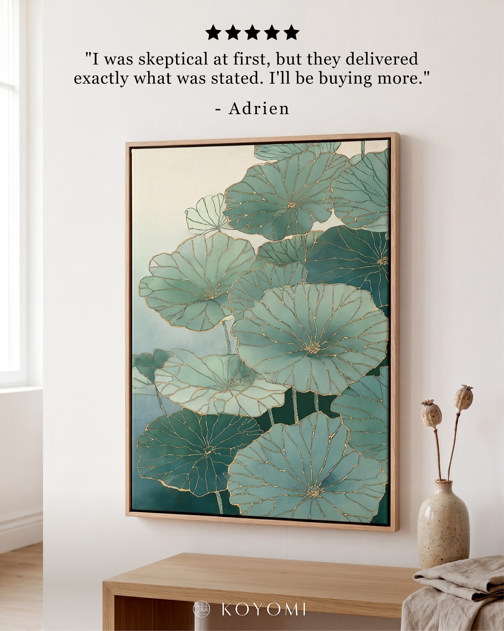 House of koyomi Facebook ad: Japanese Art You'll Love