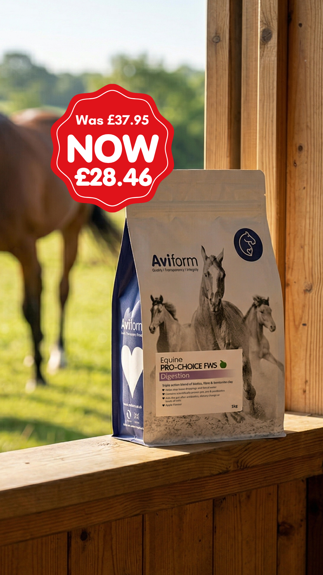 Aviform Nutrition UK - Horse & Dog Facebook ad
