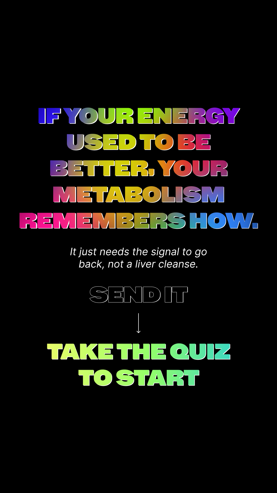 BitePal: Metabolic Reset Facebook ad