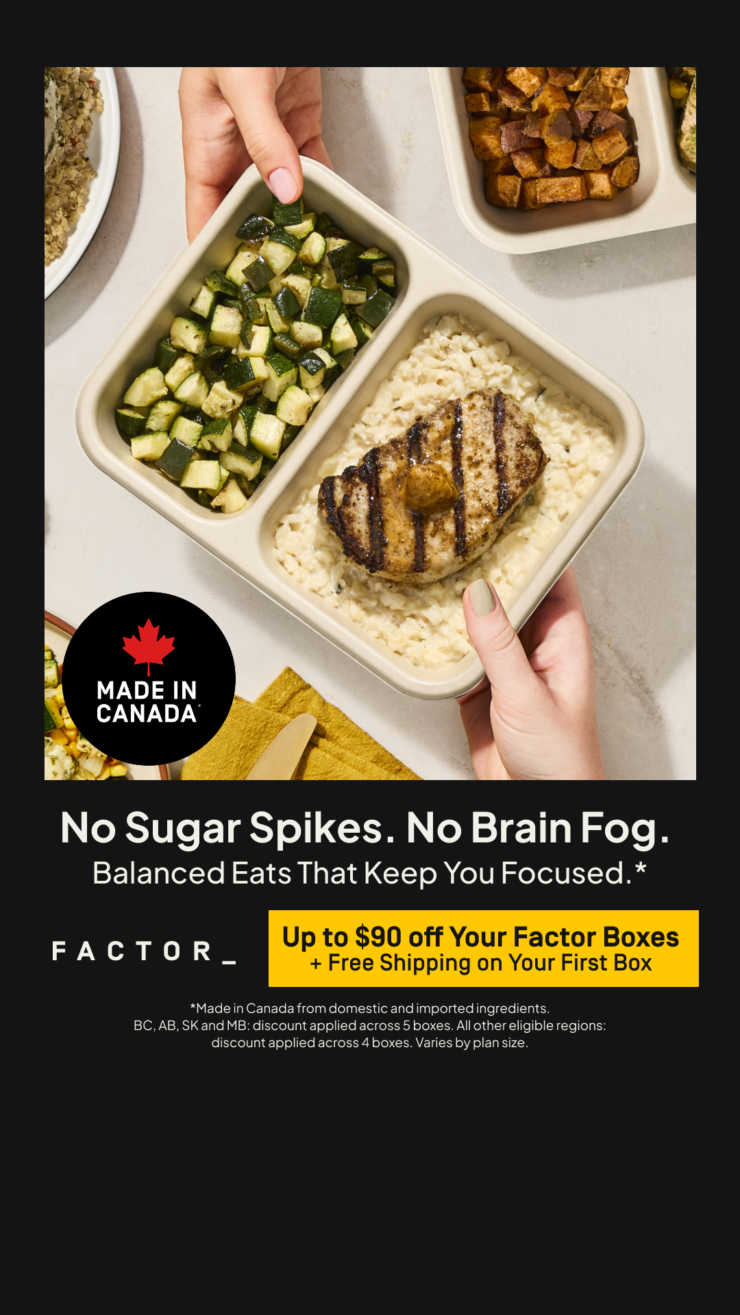 Factor_ Canada Facebook ad
