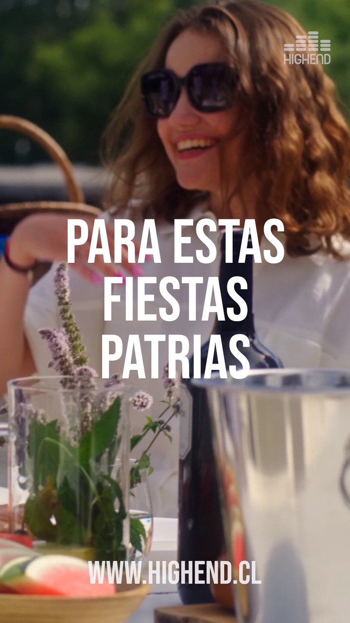 Highend Chile Facebook ad: ¿Quieres sorprender a tus invitados este 18 con…