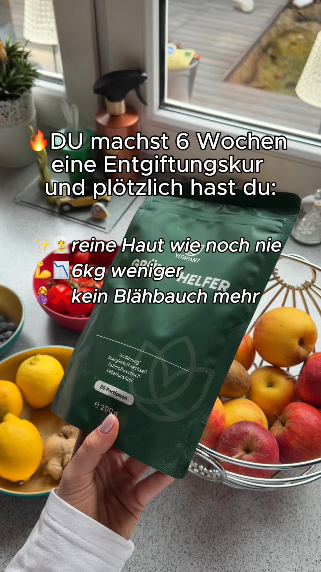 Angelika Reichelt Facebook ad: Weniger Blähbauch, mehr Energie