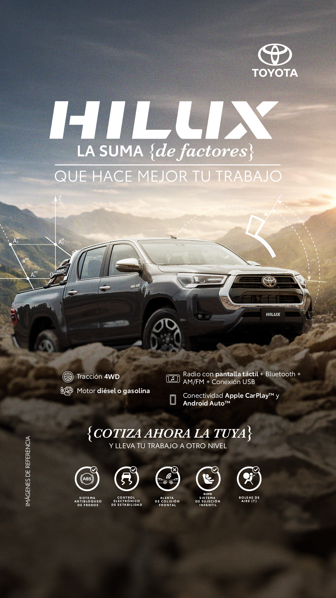 Toyota Colombia Facebook ad from Jun 1, 2026