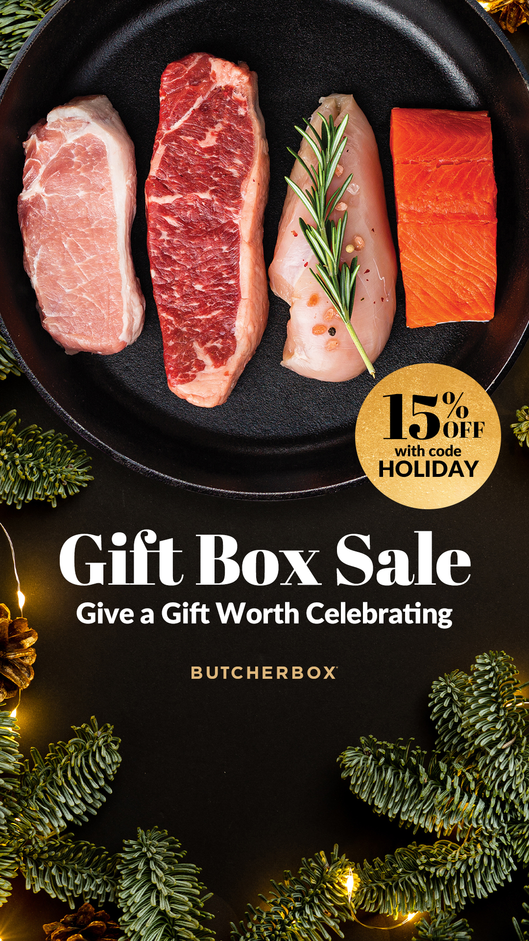 ButcherBox Facebook ad