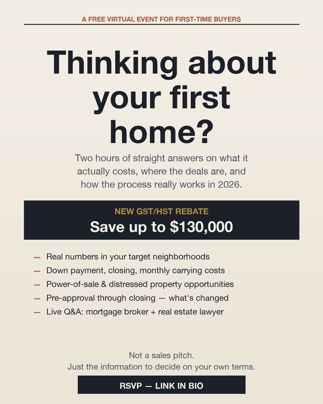 The Thapar Team Facebook ad