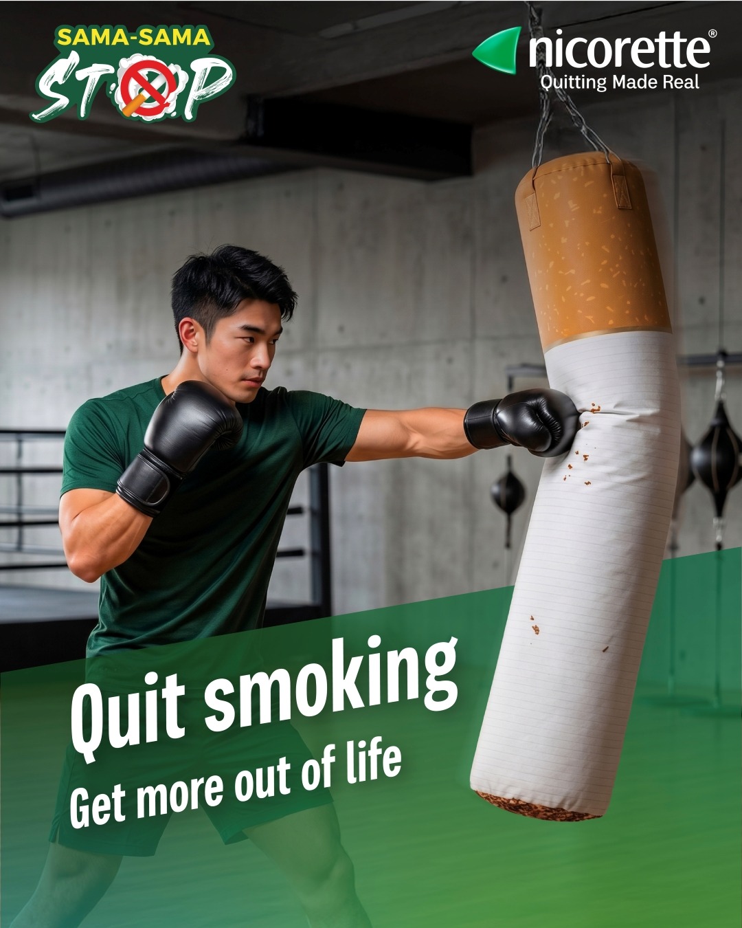 Nicorette Malaysia Facebook ad: Take Back What Smoking Costs You