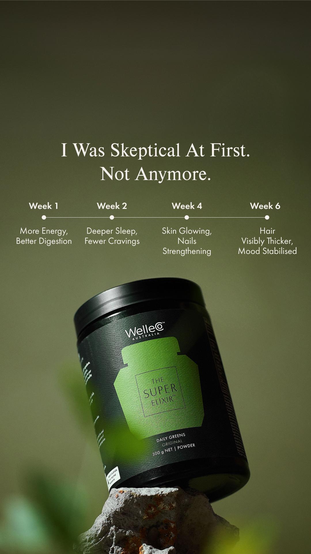 WelleCo Facebook ad