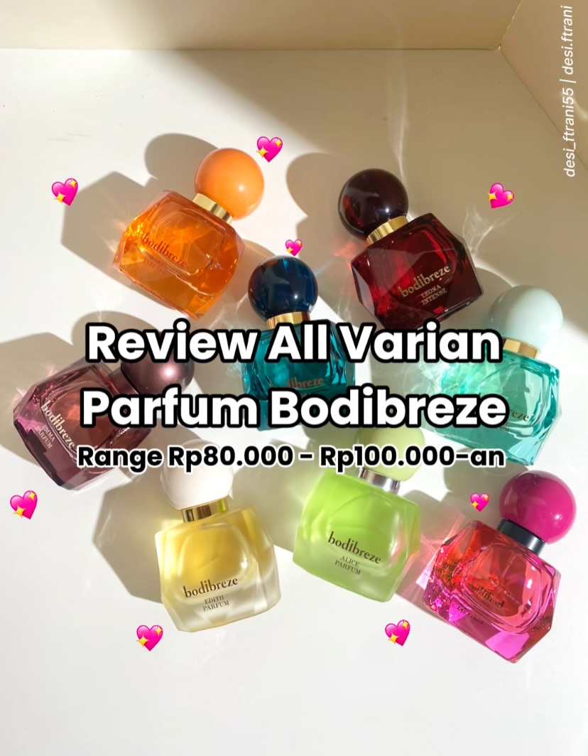 Pebryantims Gallery Facebook ad: Review semua varian parfum Bodibreze