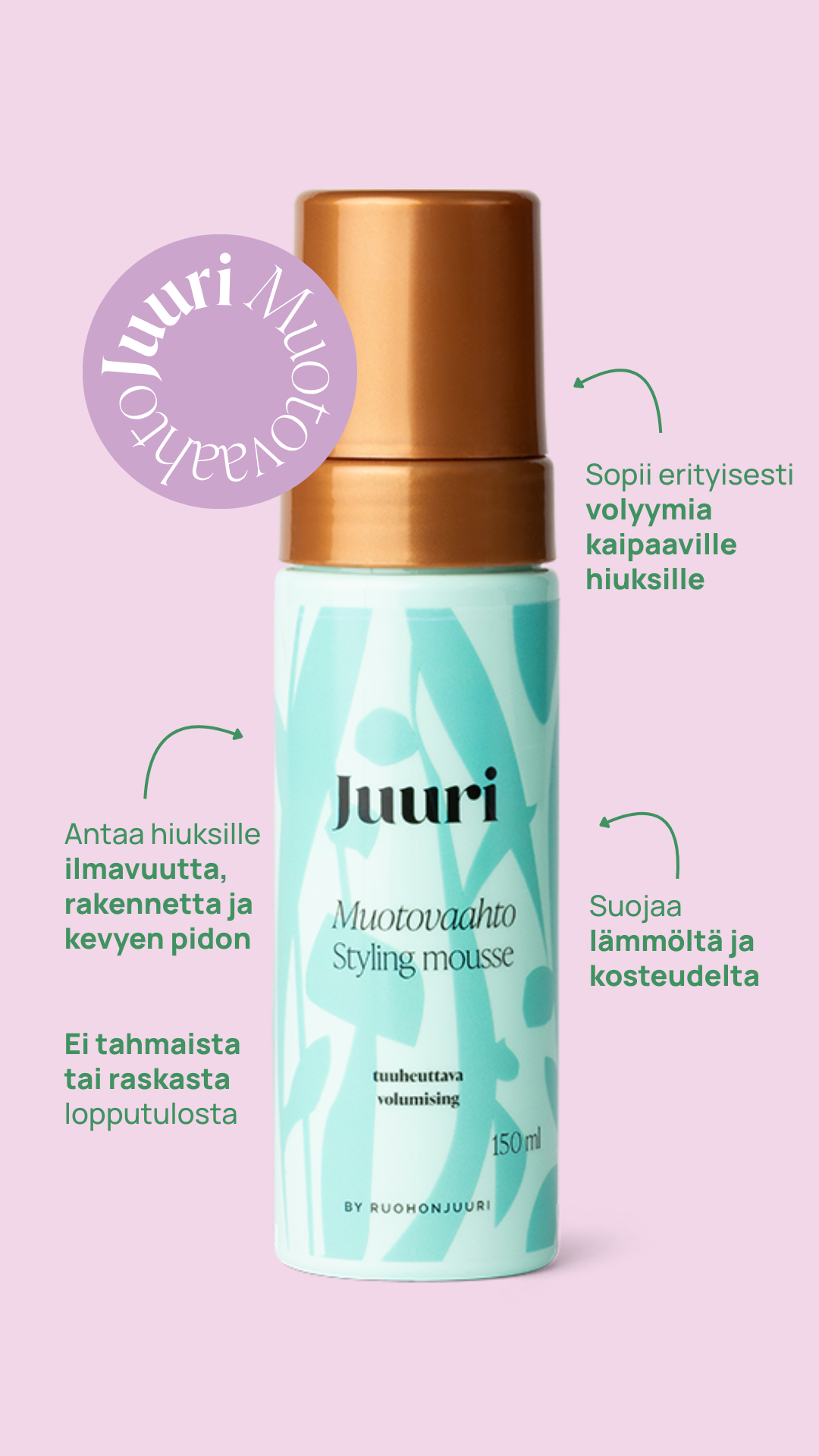 Ruohonjuuri Facebook ad