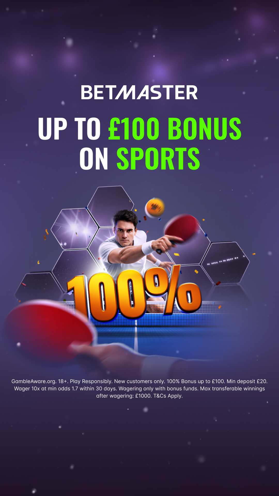 Betmaster United Kingdom Facebook ad from Jun 8, 2026