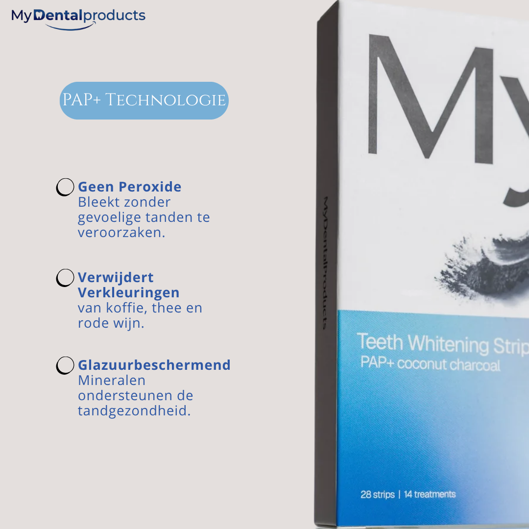Mydentalproducts Facebook ad: NU GRATIS VERZENDING BIJ DUO PACK!
