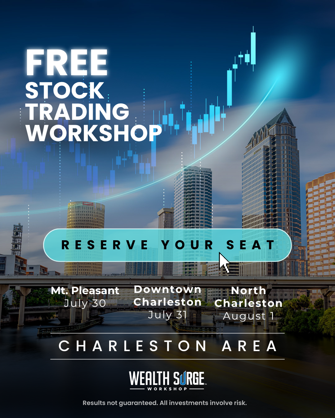 Wealth Surge Workshop Facebook ad