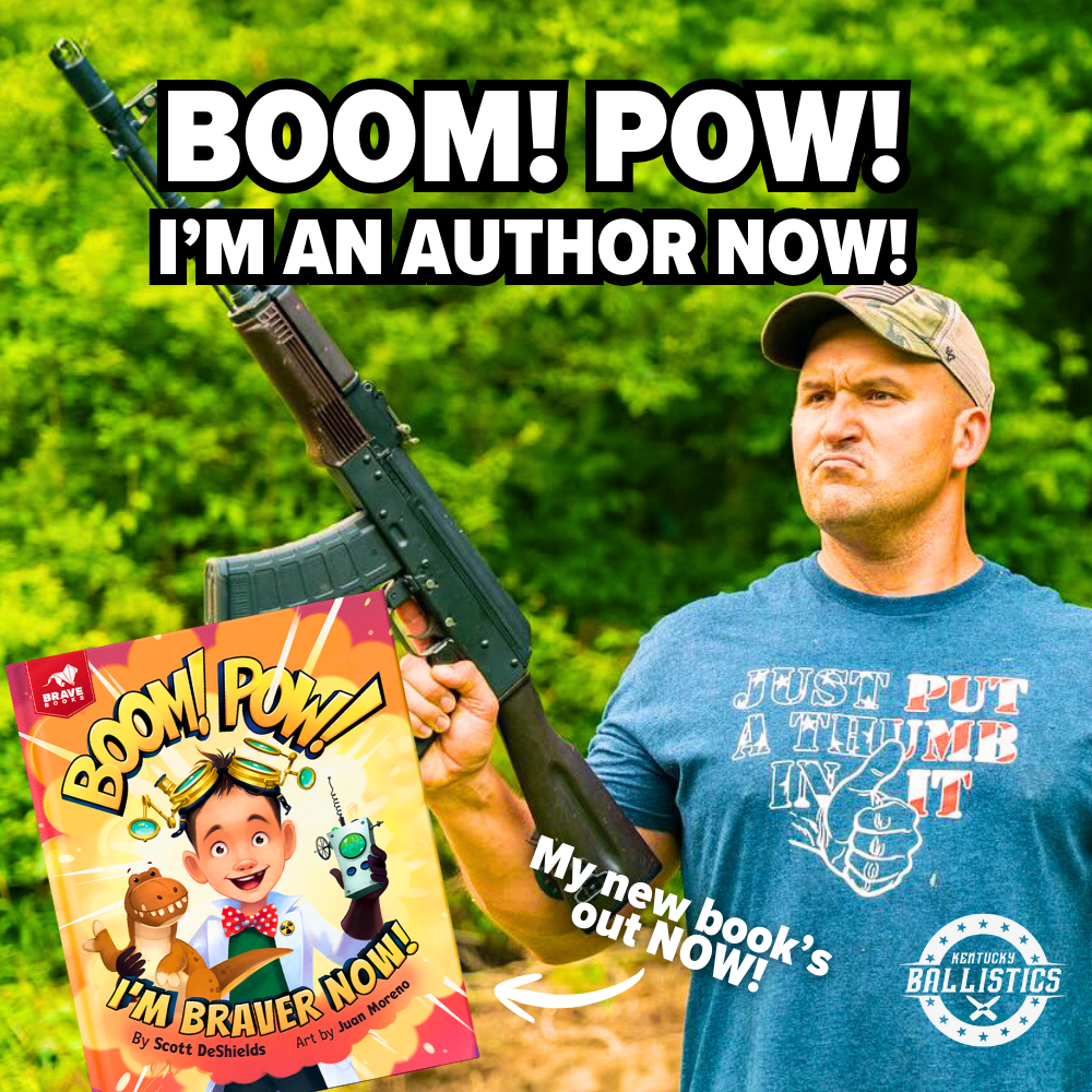 Kentucky Ballistics Facebook ad: Grab a Copy of My Brand New Kids’ Book